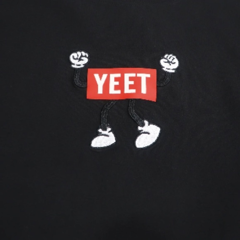 Create 2MRW New Men's Black YEET Tee - Picture 4 of 5